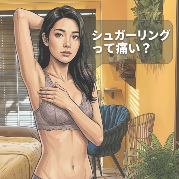 気になる！シュガーリングって痛いの？？